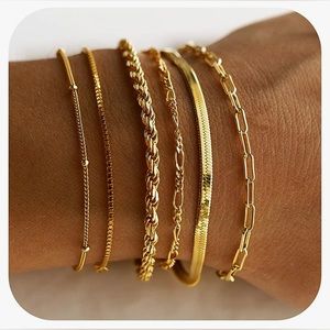 COPY - NWT old Bracelets for Women Waterproof, 14K Gold or Silver Plated
